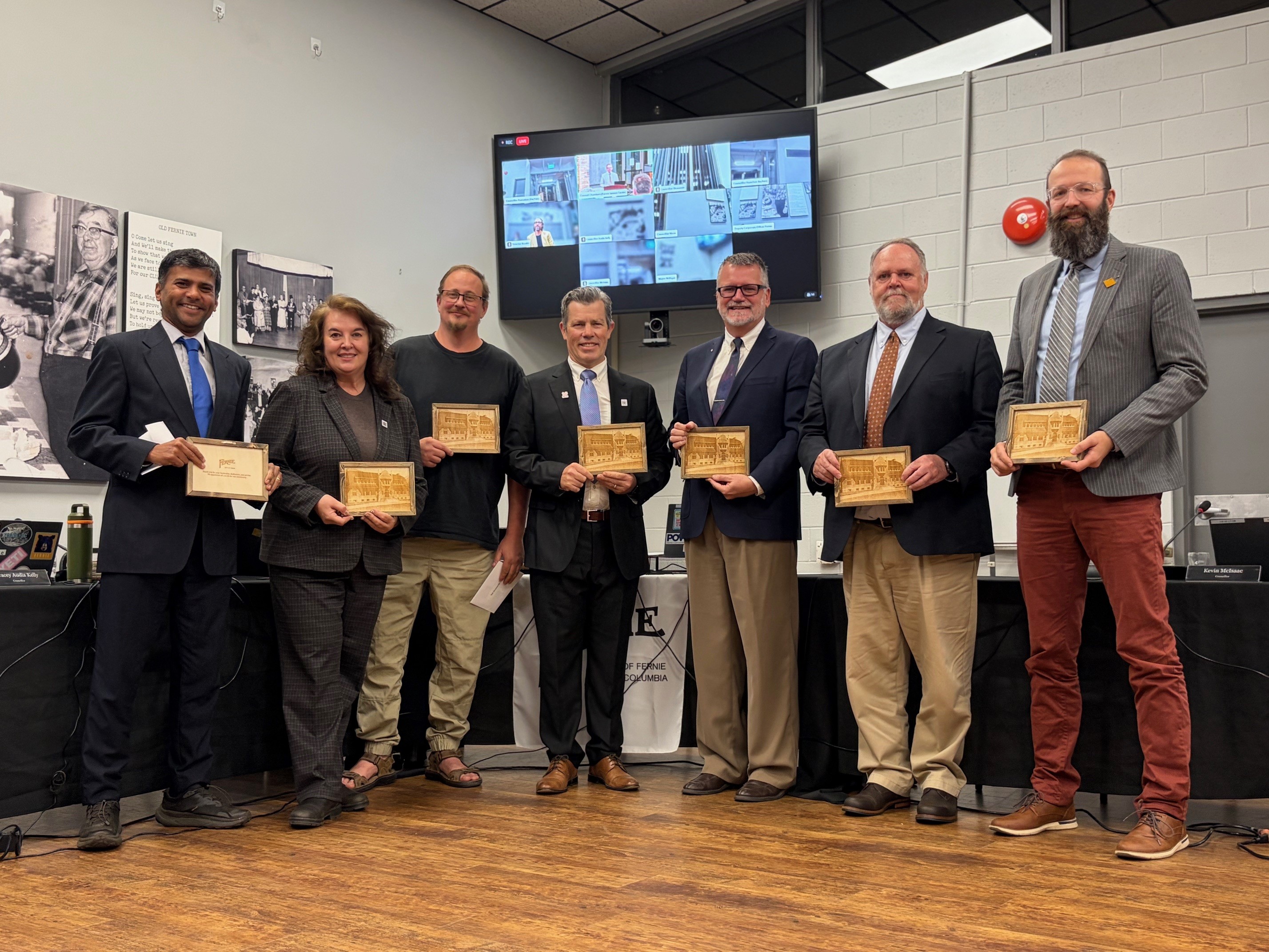 Mayor and Council members